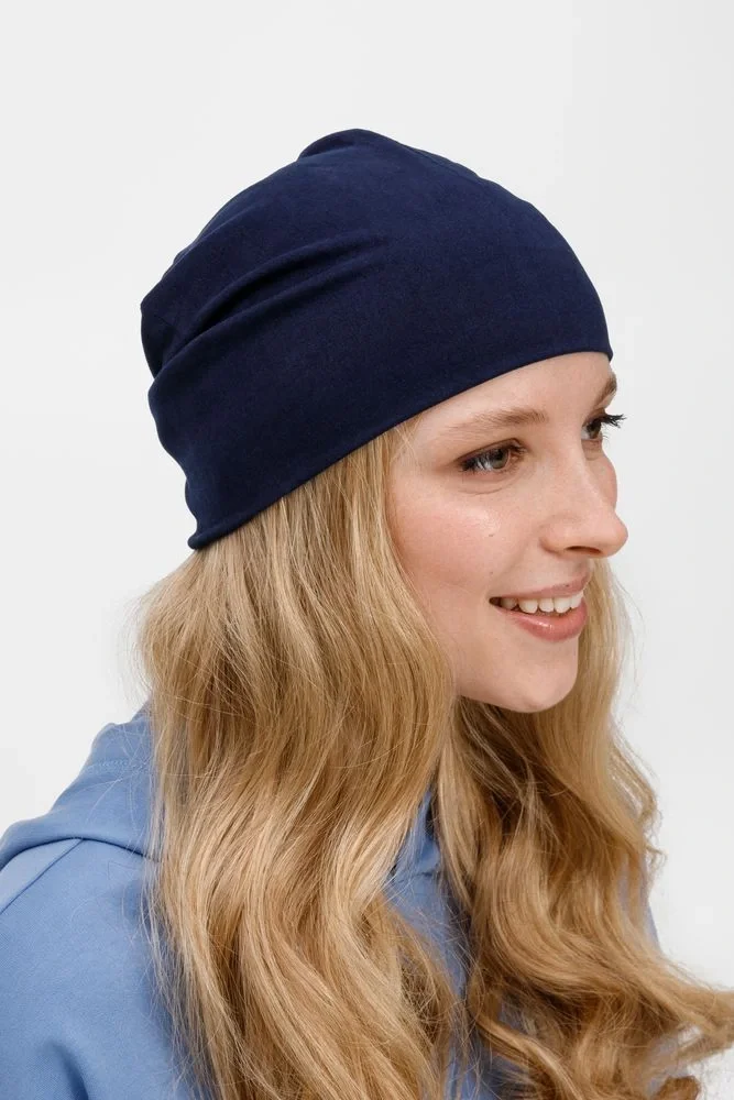 Шапка Senti, темно-синяя - фото 3