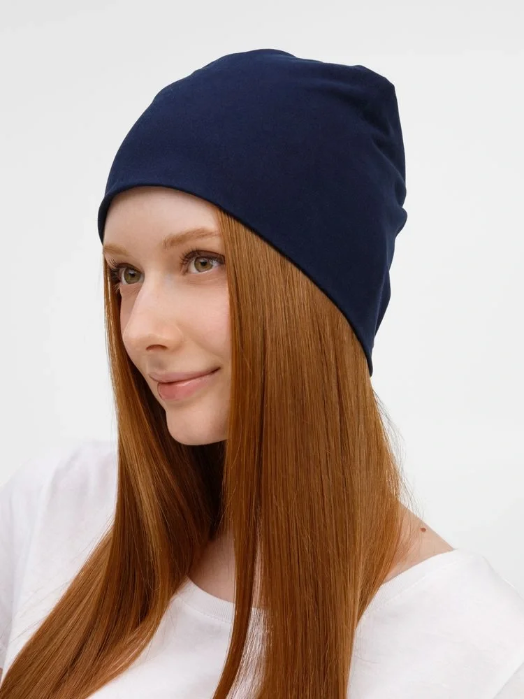 Шапка Senti, темно-синяя - фото 4