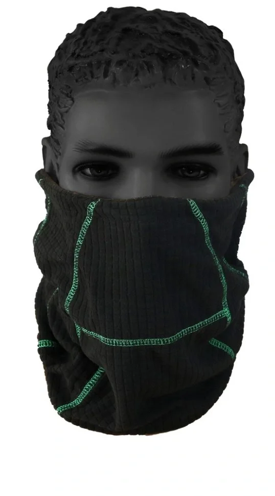 Шапка-шарф "MIND", черная, флис Ш-008 - фото 2