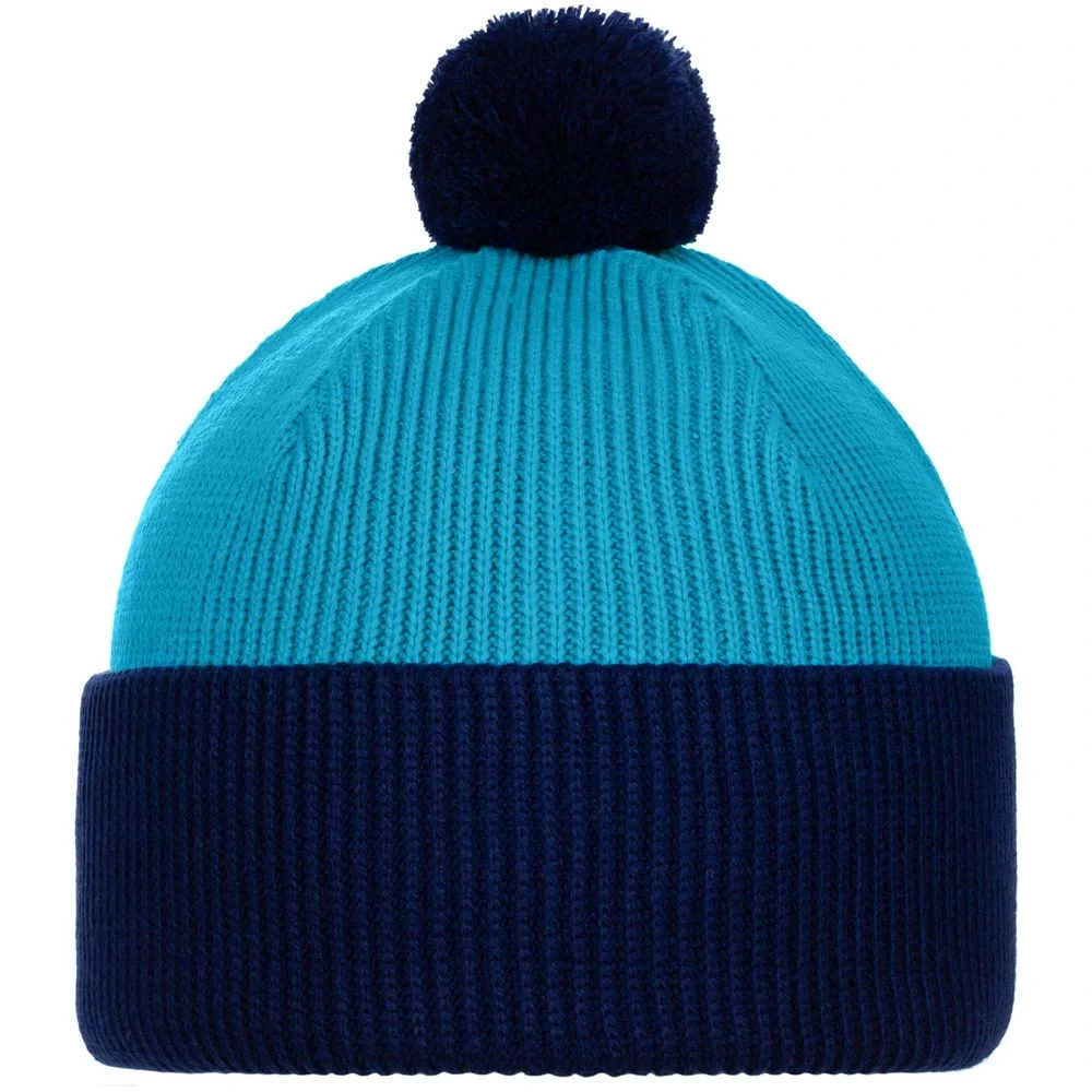 Шапка Snappy, бирюзовая с синим - фото 2