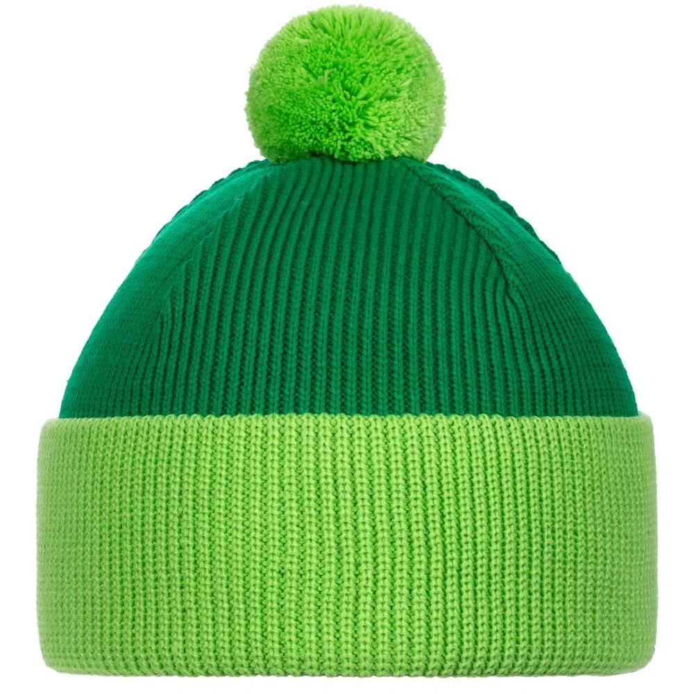 Шапка Snappy, зеленая с салатовым - фото 2