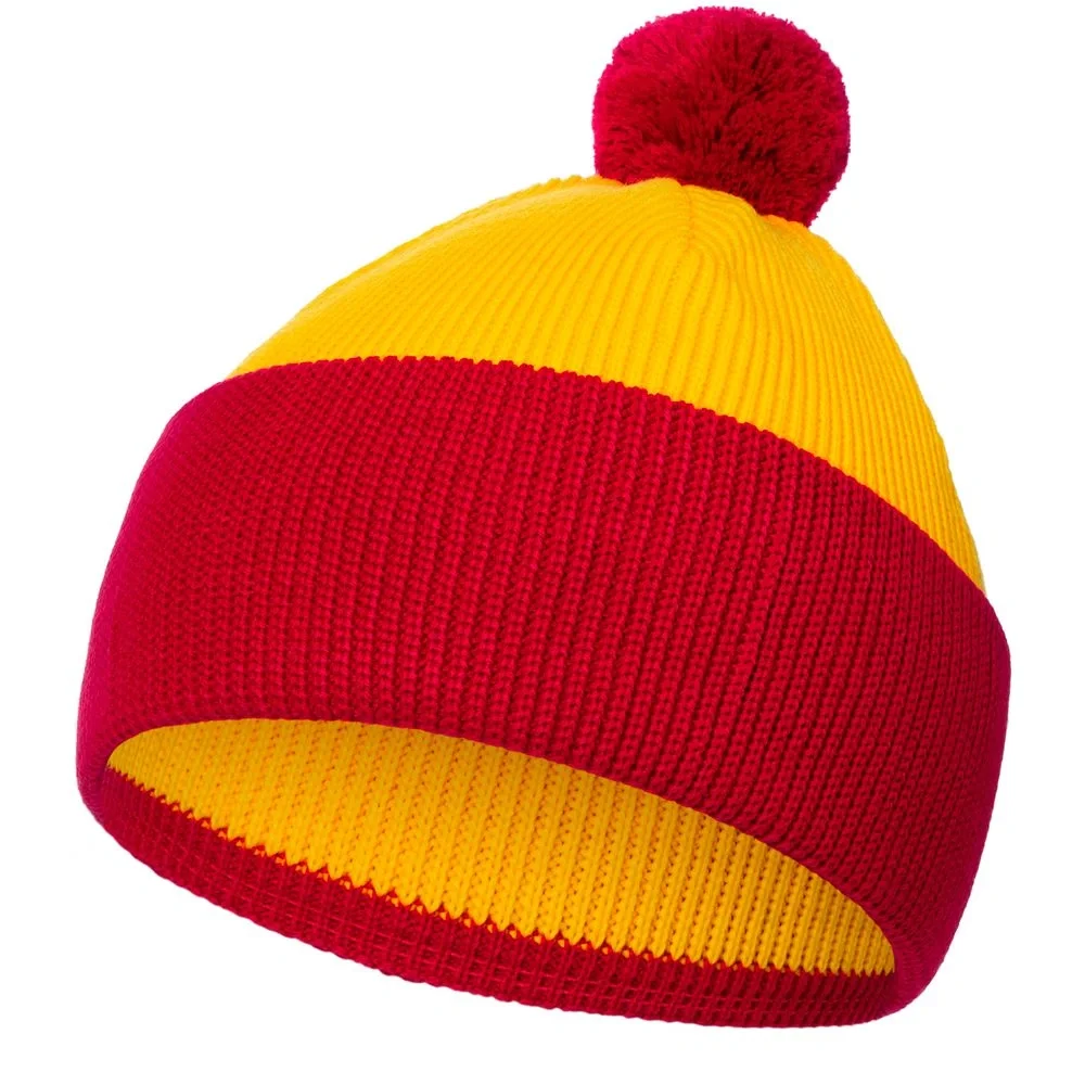 Шапка Snappy, желтая с красным - фото 1