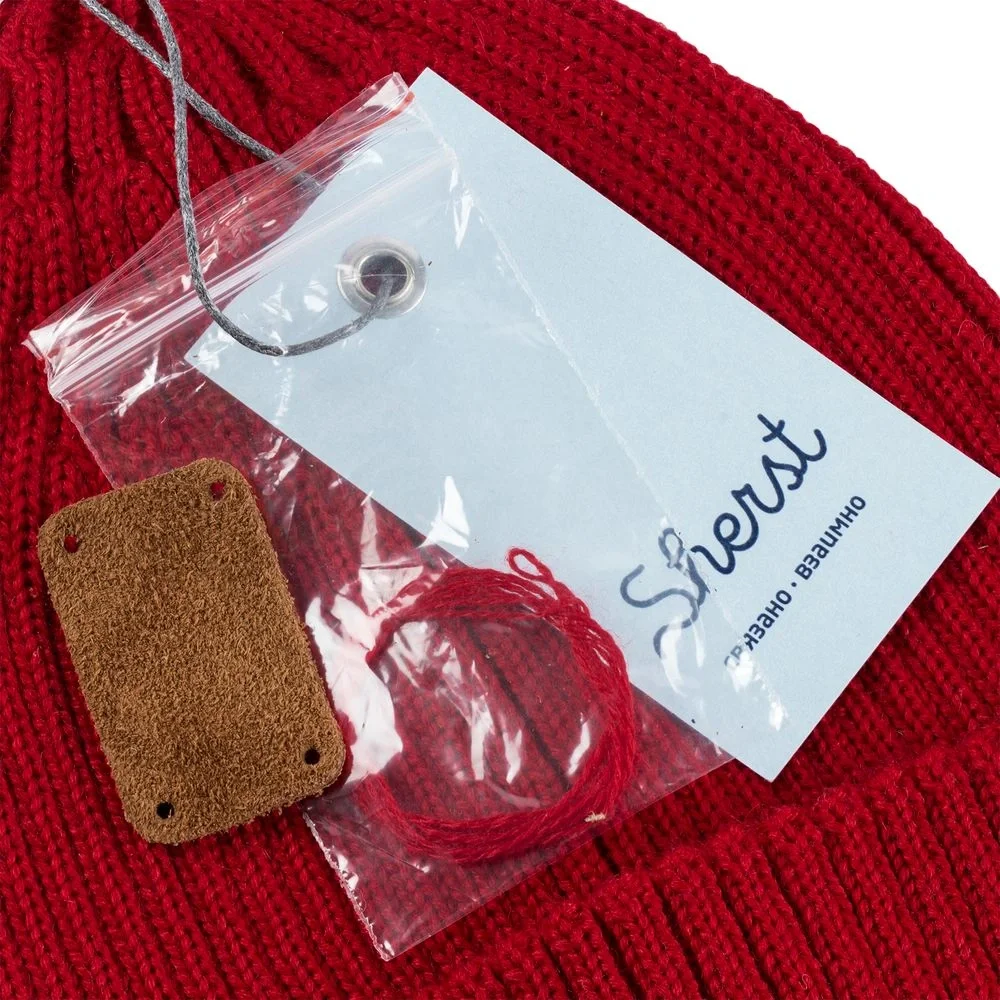 Шапка Stout, красная - фото 9