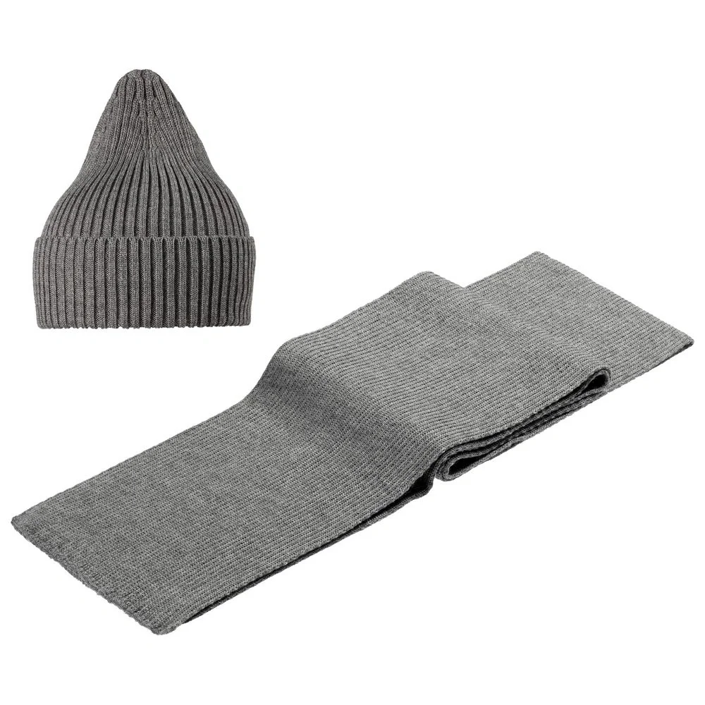 Шапка Stout, серый меланж - фото 8