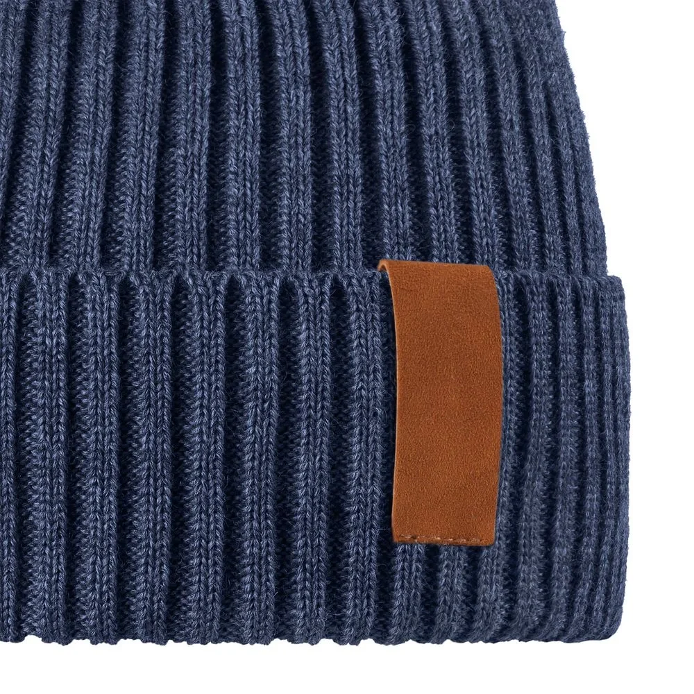 Шапка Stout, синий меланж - фото 6