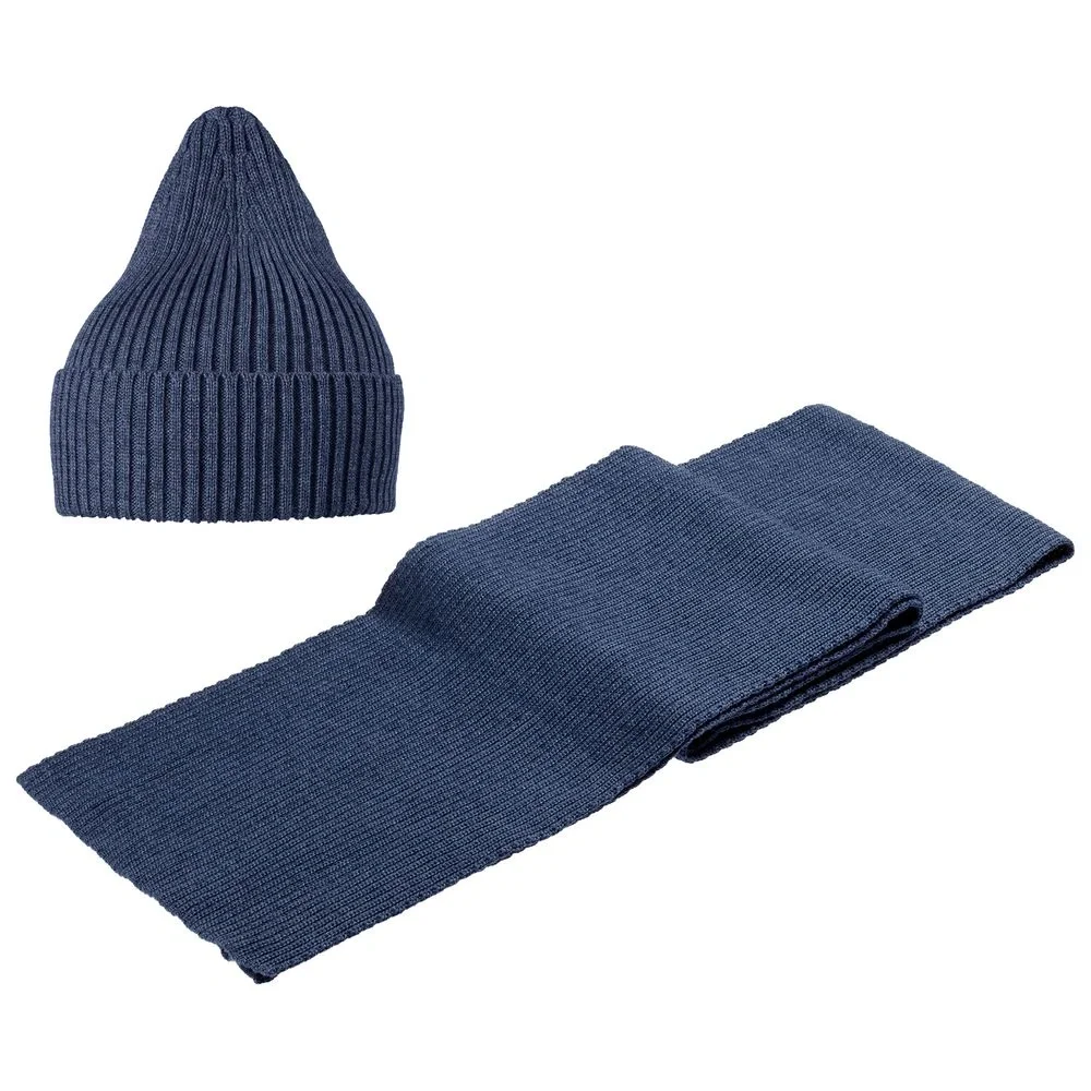 Шапка Stout, синий меланж - фото 7