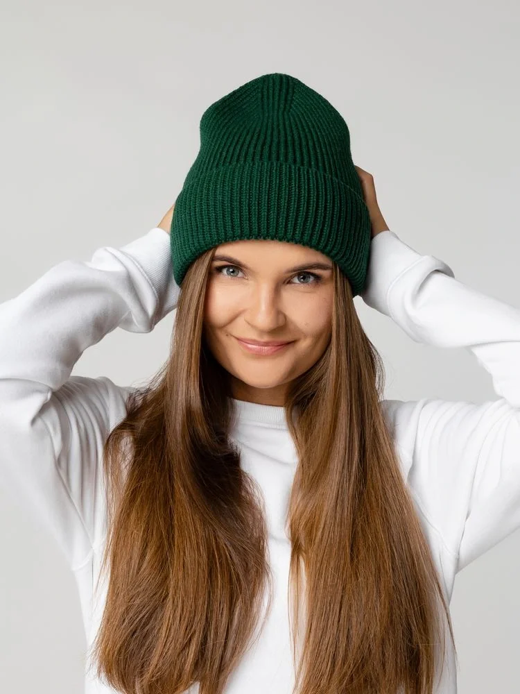 Шапка Tommi, зеленая - фото 5