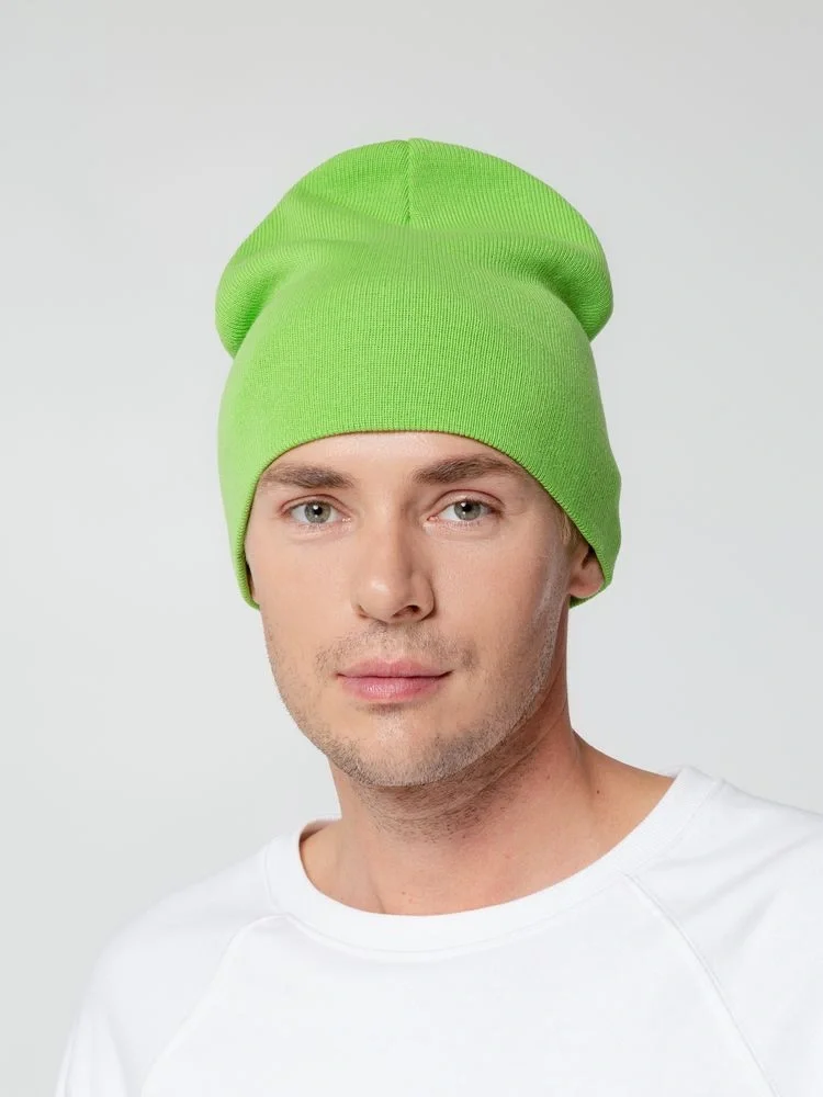 Шапка Tube Top, зеленая (салатовая) - фото 5