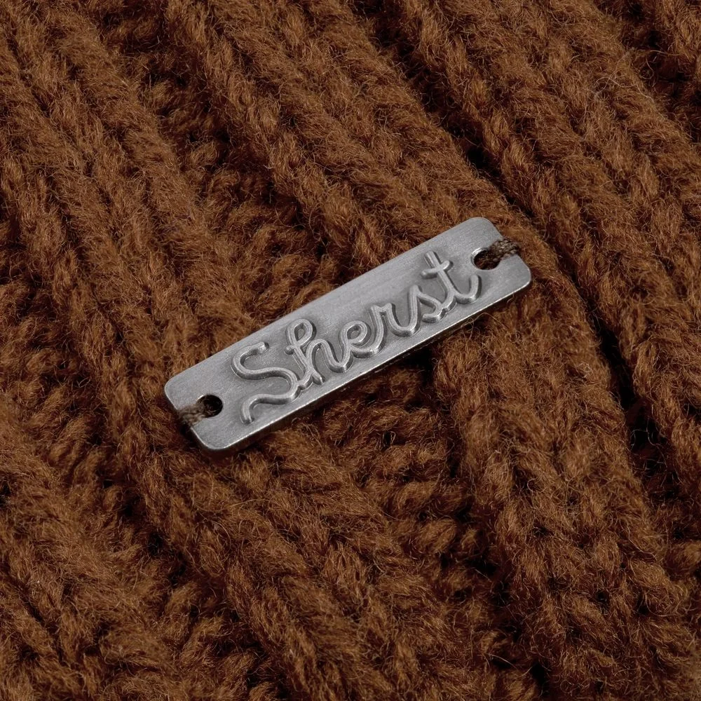 Шапка Uni, коричневая (терракота) - фото 3