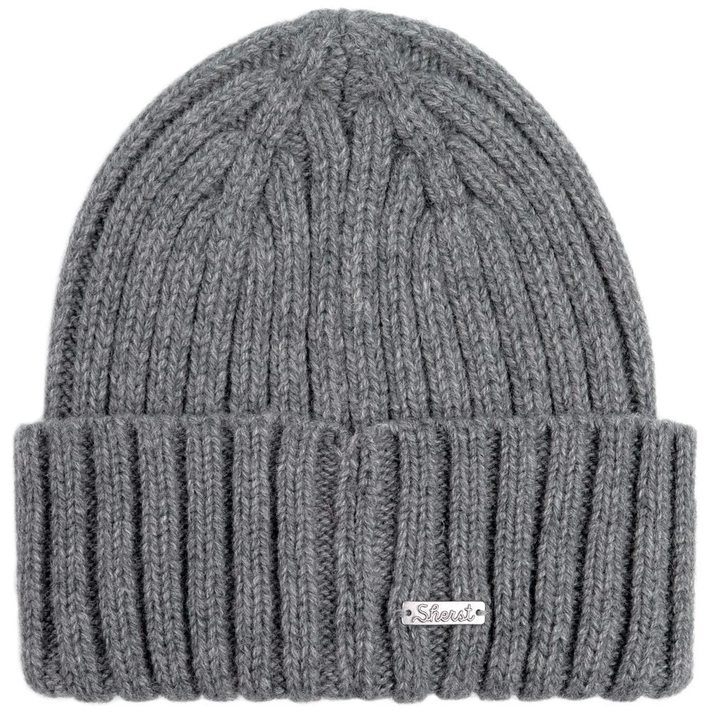 Шапка Uni, серый меланж - фото 2