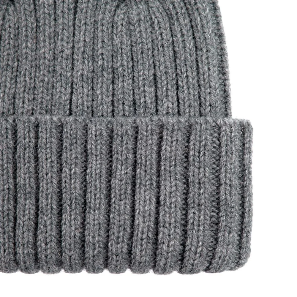 Шапка Uni, серый меланж - фото 4