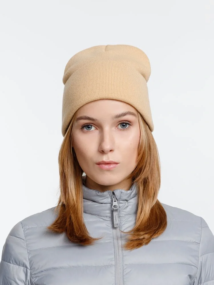 Шапка Urban Flow, бежевая - фото 5