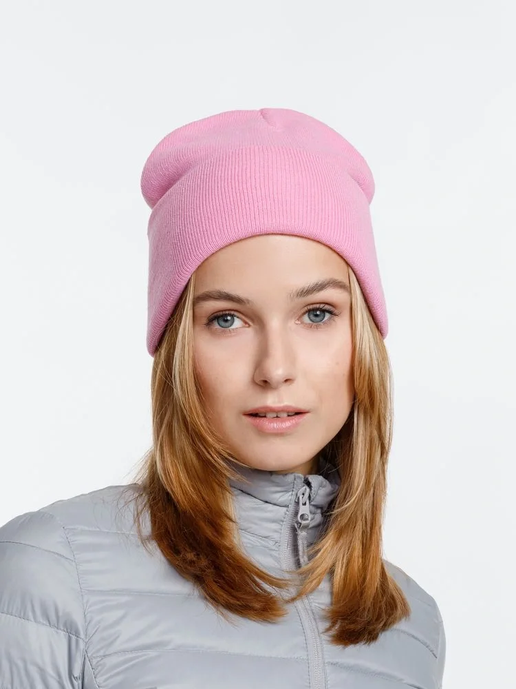 Шапка Urban Flow, пыльно-розовая - фото 4