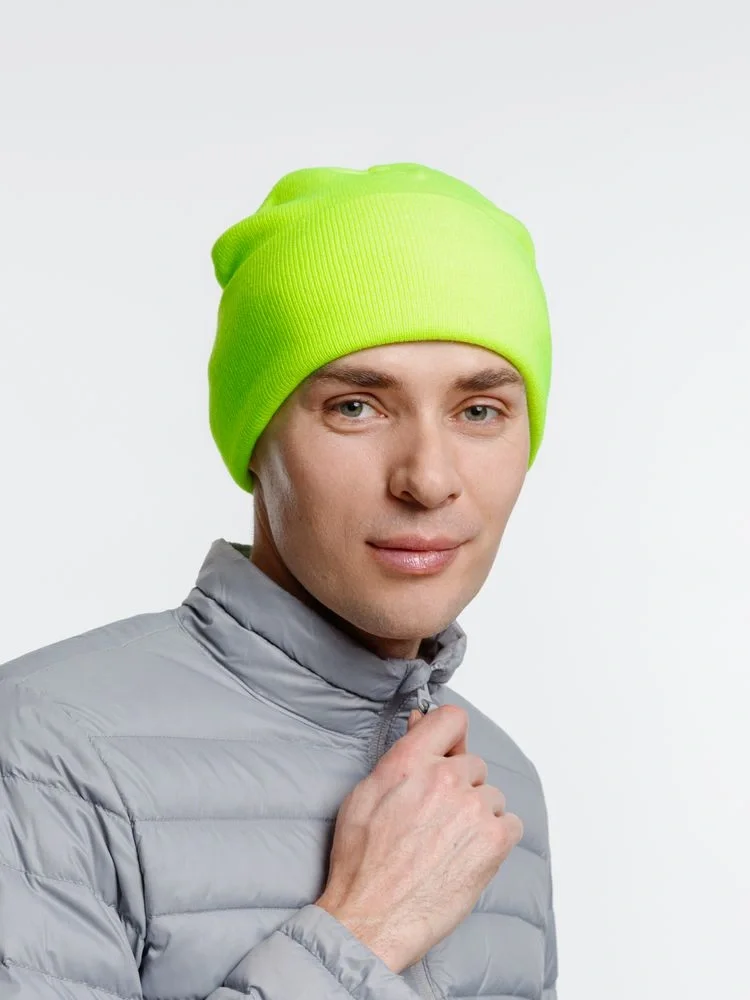 Шапка Urban Flow, салатовый неон - фото 4