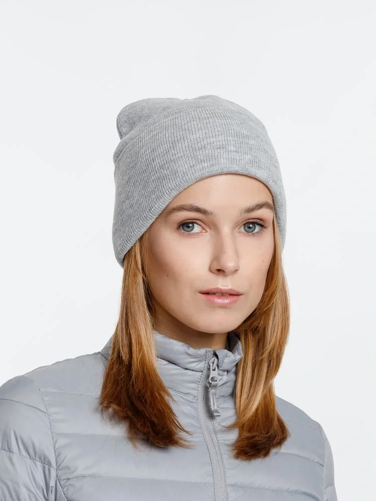 Шапка Urban Flow, светло-серый меланж - фото 5