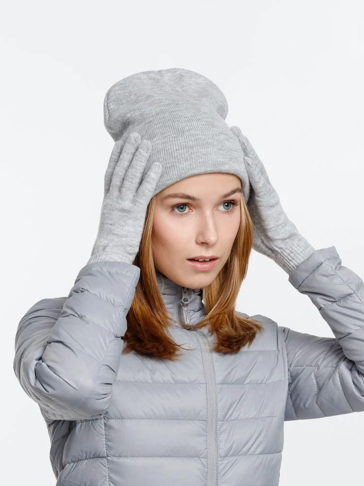 Шапка Urban Flow, светло-серый меланж - фото 6