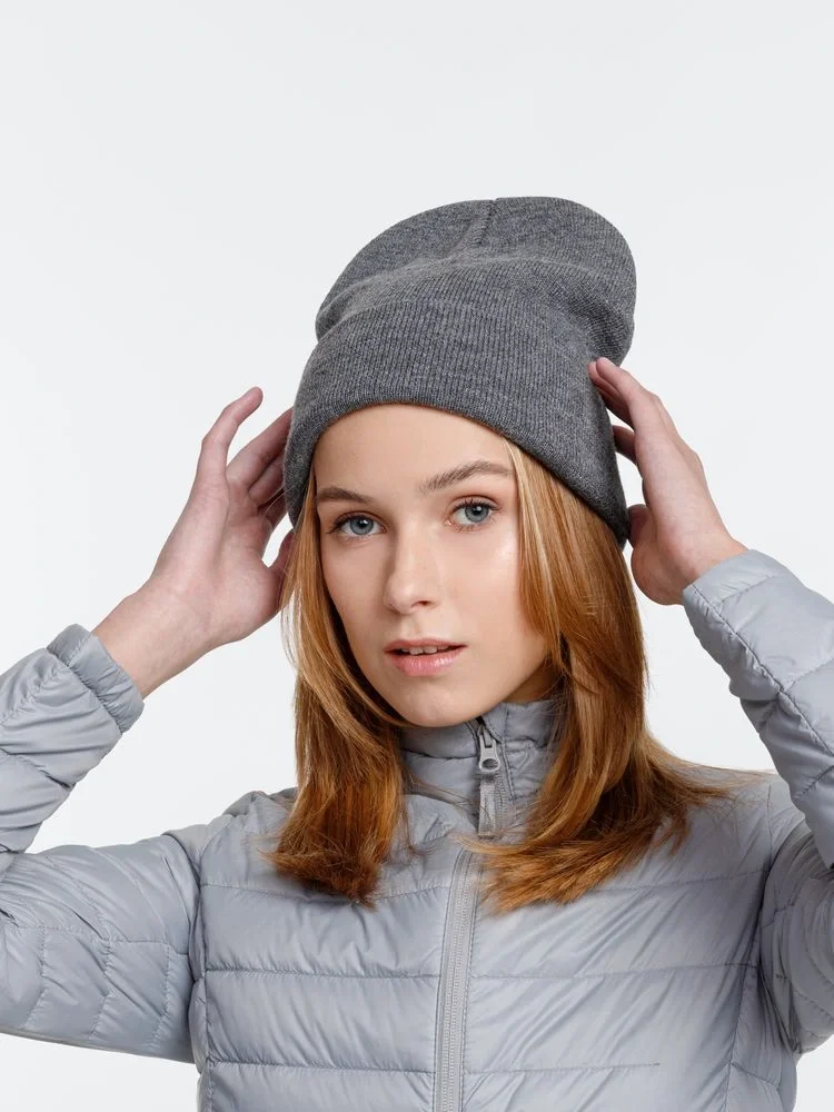 Шапка Urban Flow, темно-серый меланж - фото 5