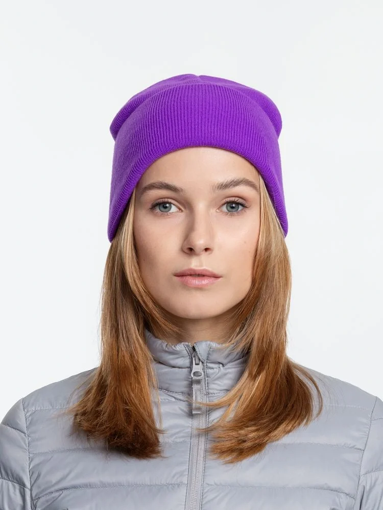Шапка Urban Flow, ярко-фиолетовая - фото 4