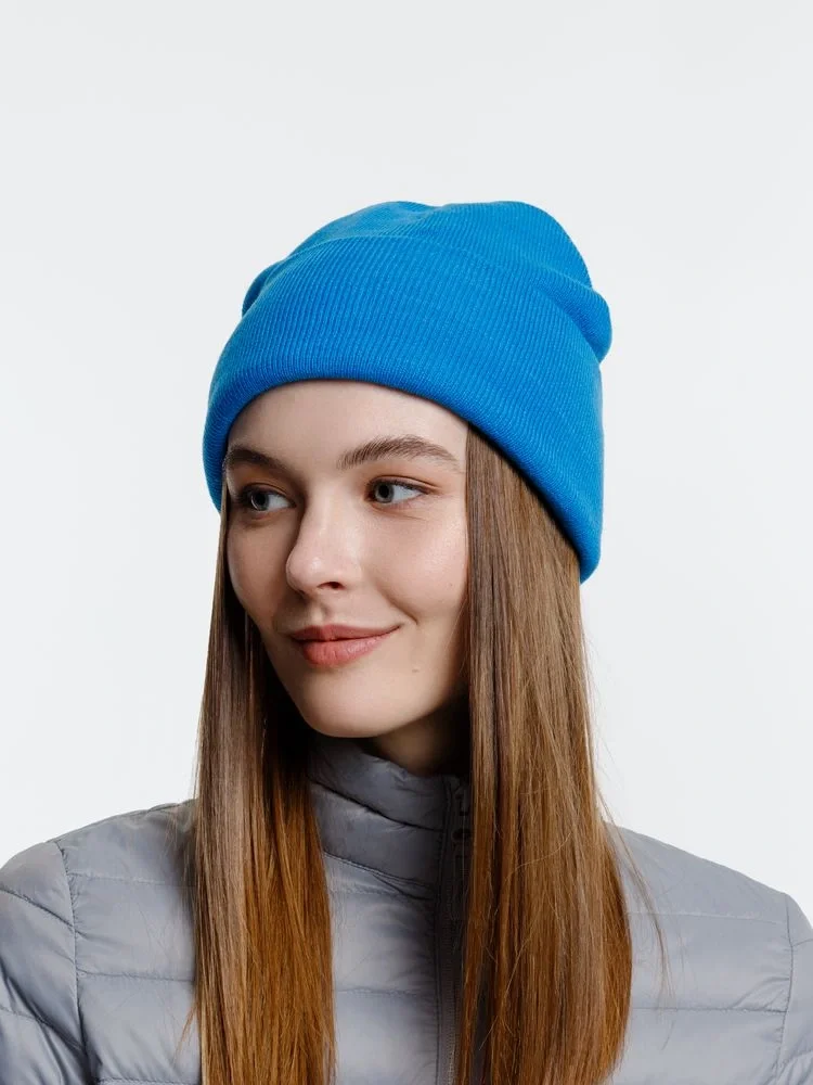 Шапка Urban Flow, ярко-голубая - фото 8