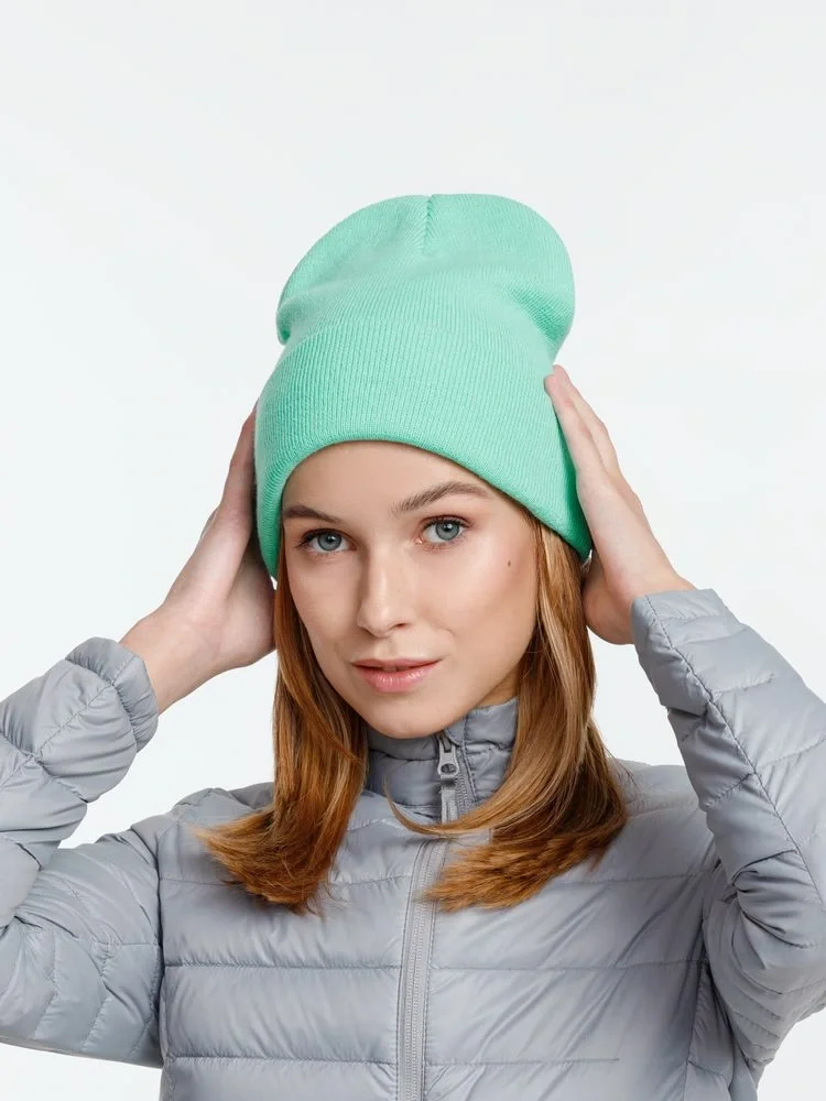 Шапка Urban Flow, зеленая (мятная) - фото 4