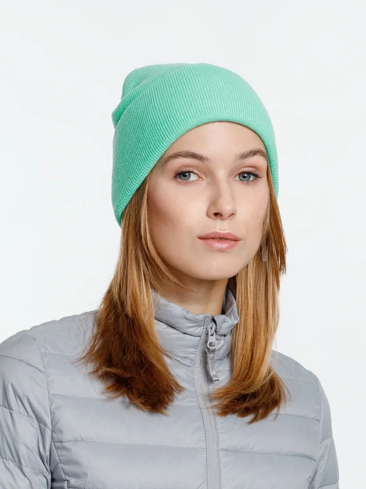 Шапка Urban Flow, зеленая (мятная) - фото 5