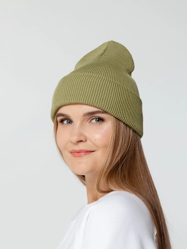 Шапка Urbanite, зеленая (оливковая) - фото 5