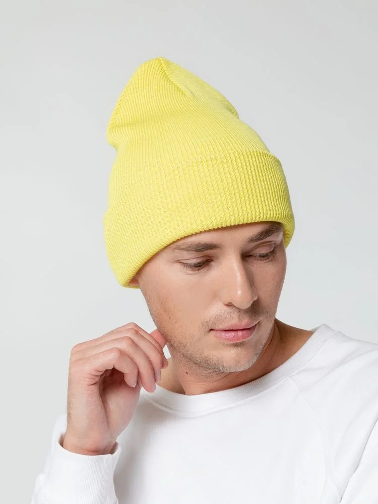 Шапка Urbanite, желтая (лимонная) - фото 5