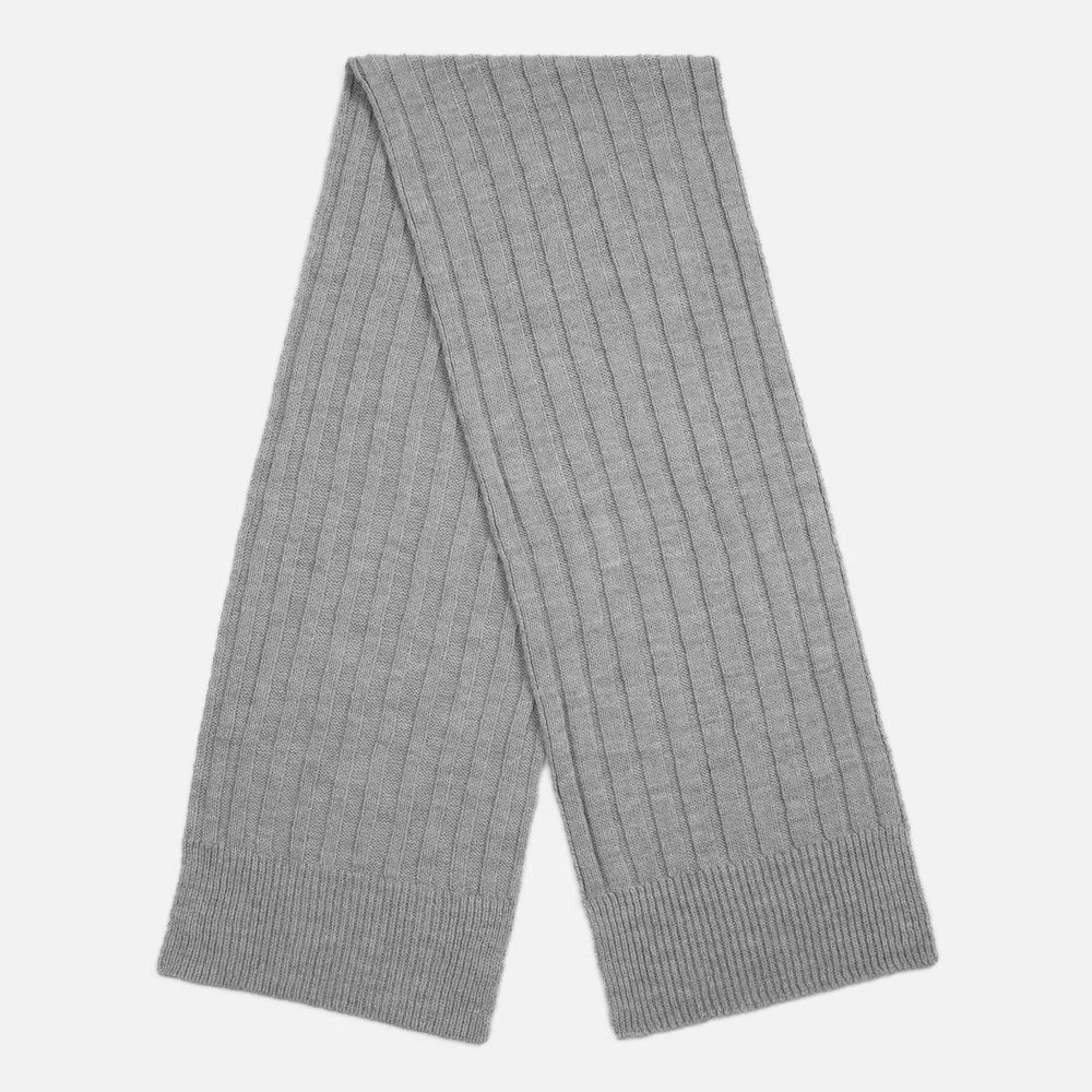 Шарф Bellish, светло-серый меланж - фото 1