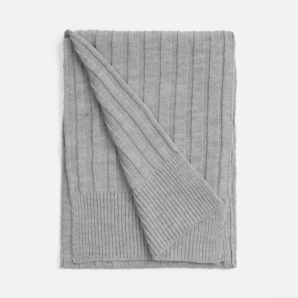 Шарф Bellish, светло-серый меланж - фото 3