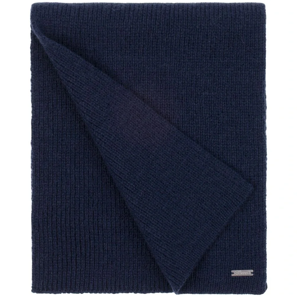 Шарф Bernard, темно-синий - фото 2