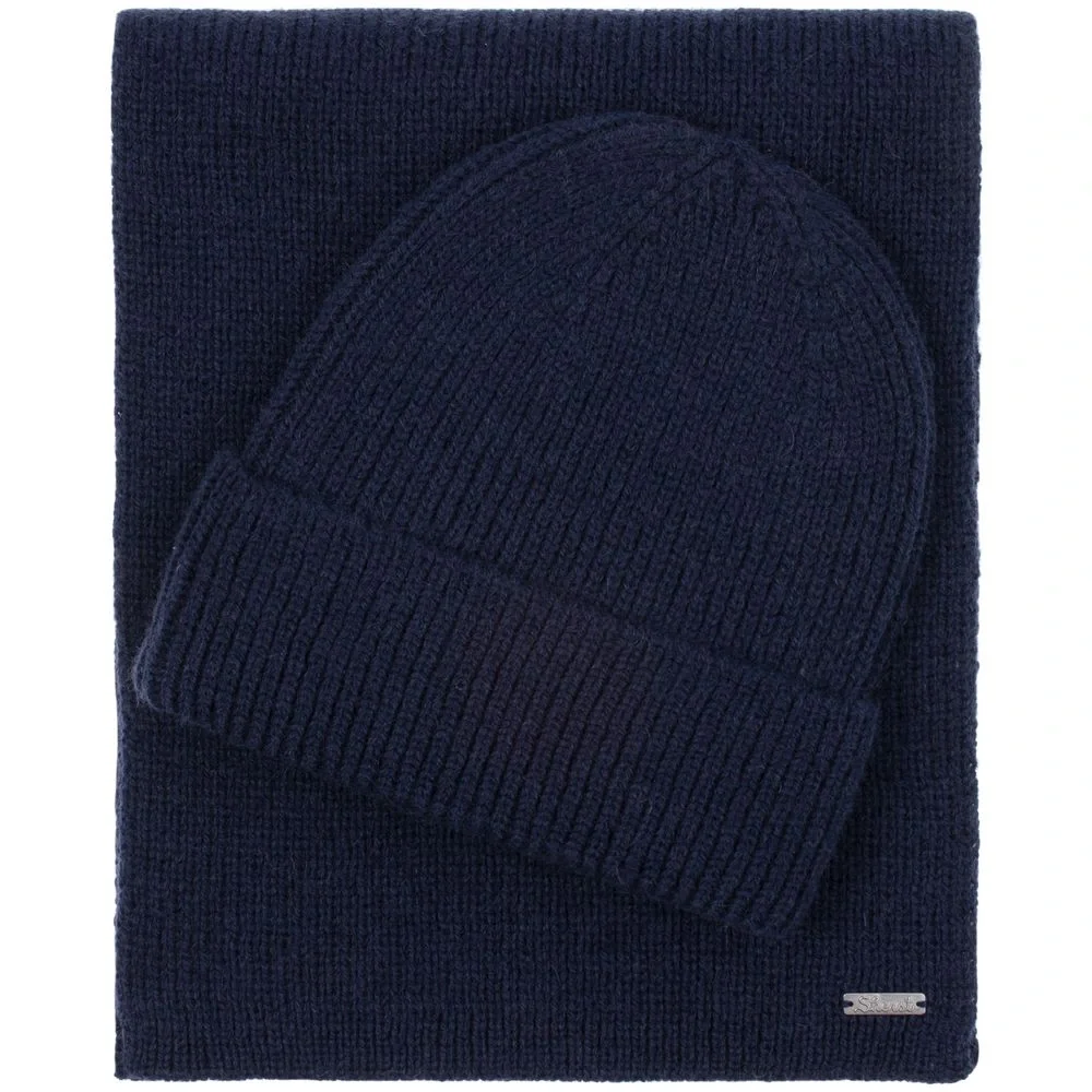 Шарф Bernard, темно-синий - фото 8