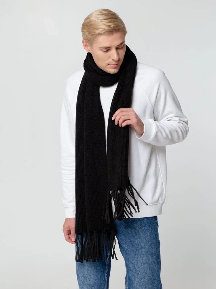 Шарф Flette, черный - фото 4