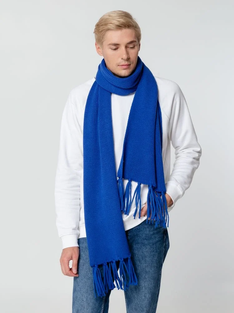 Шарф Flette, синий - фото 4