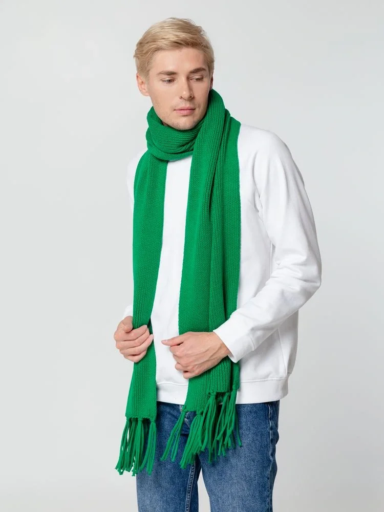 Шарф Flette, зеленый - фото 4