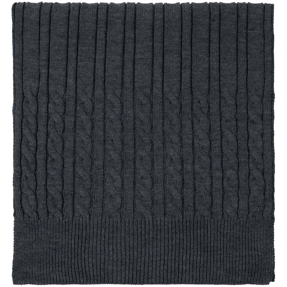 Шарф Heat Trick, черный меланж - фото 3