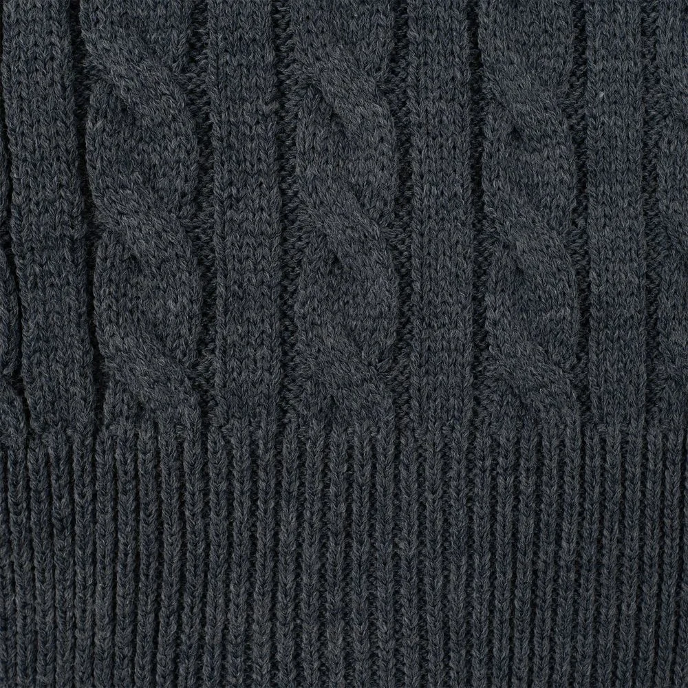 Шарф Heat Trick, черный меланж - фото 5