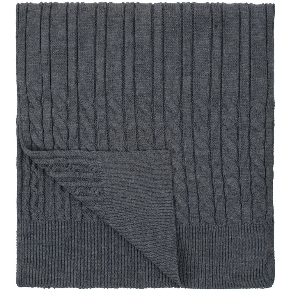 Шарф Heat Trick, серый меланж - фото 2