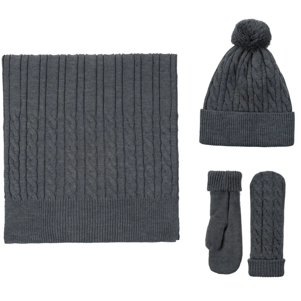 Шарф Heat Trick, серый меланж - фото 6