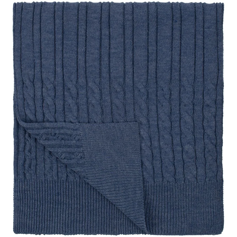 Шарф Heat Trick, синий меланж - фото 2