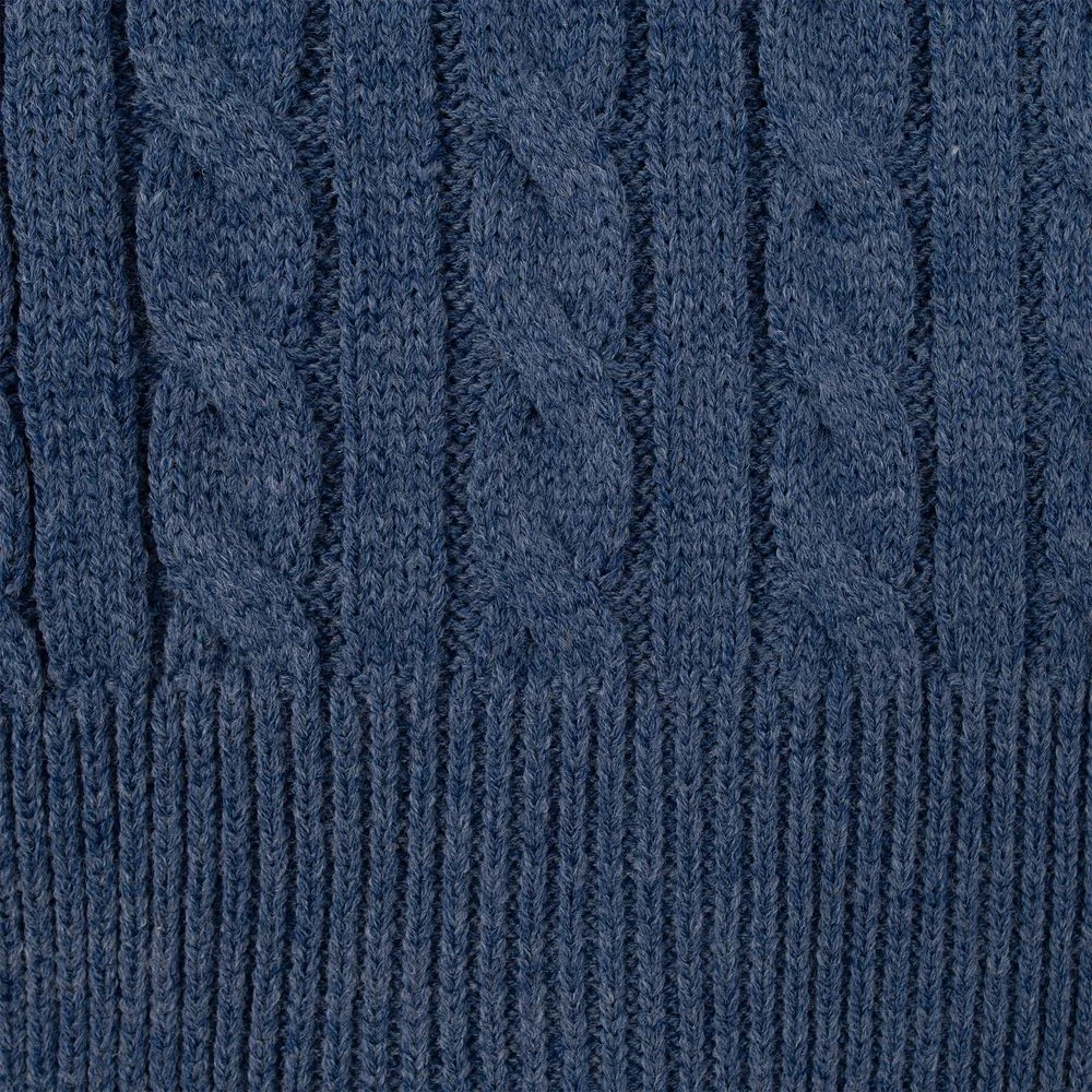 Шарф Heat Trick, синий меланж - фото 4