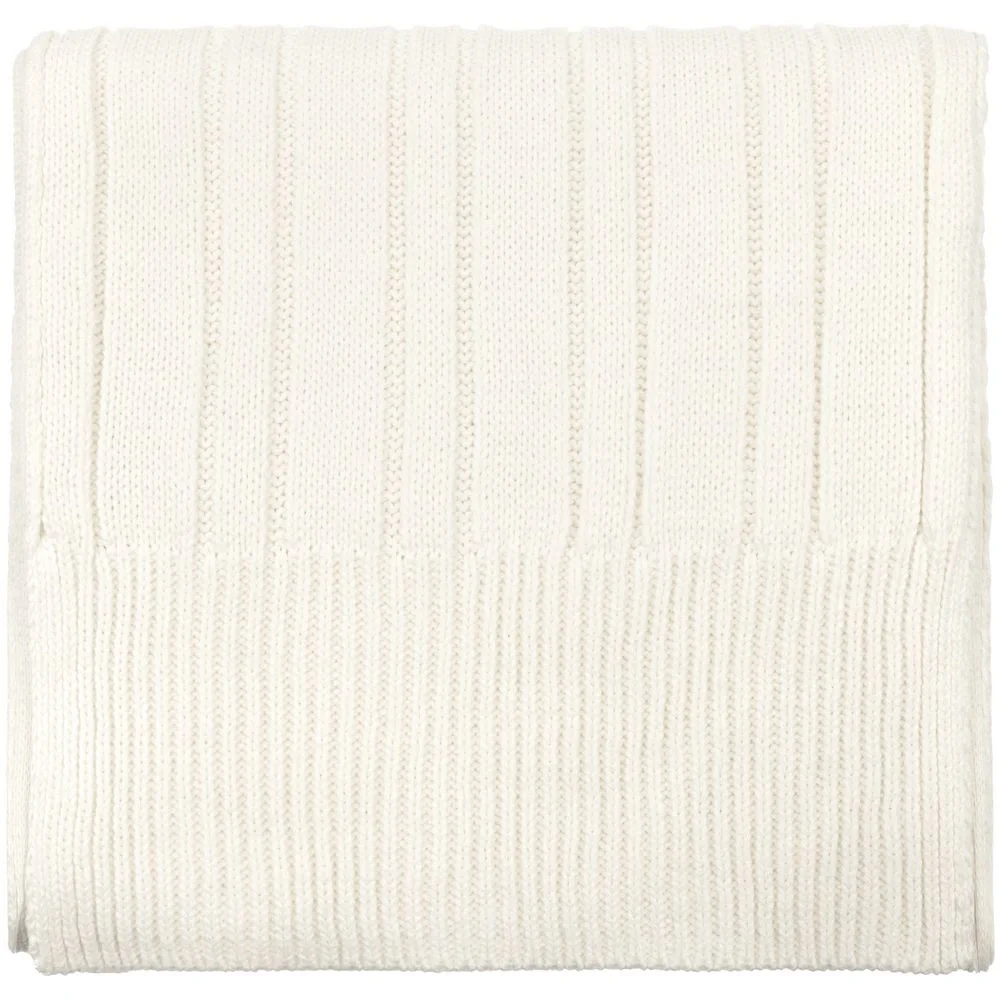 Шарф Knit Beat, белый (молочный) - фото 2