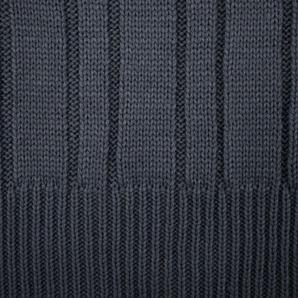 Шарф Knit Beat, серый (графит) - фото 3