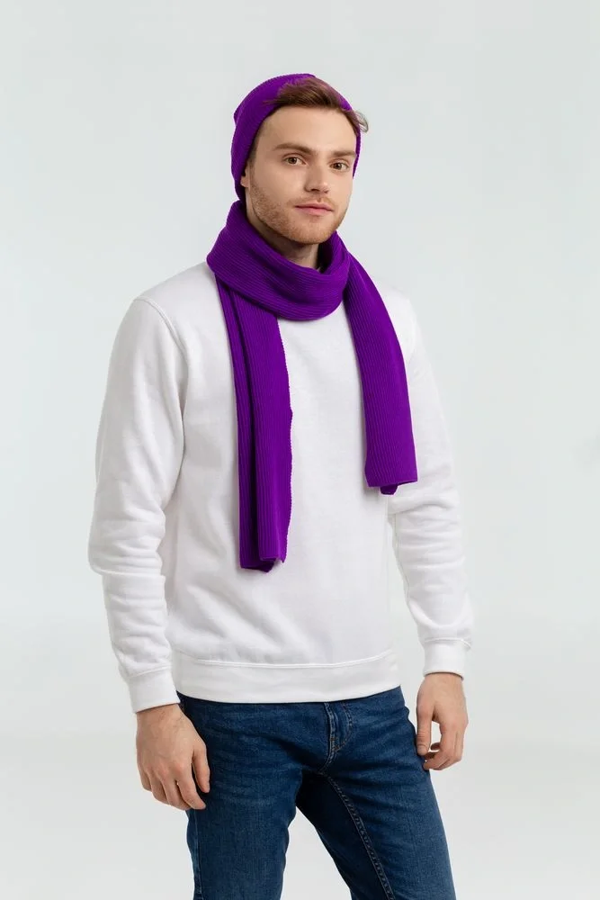 Шарф Life Explorer, фиолетовый - фото 7