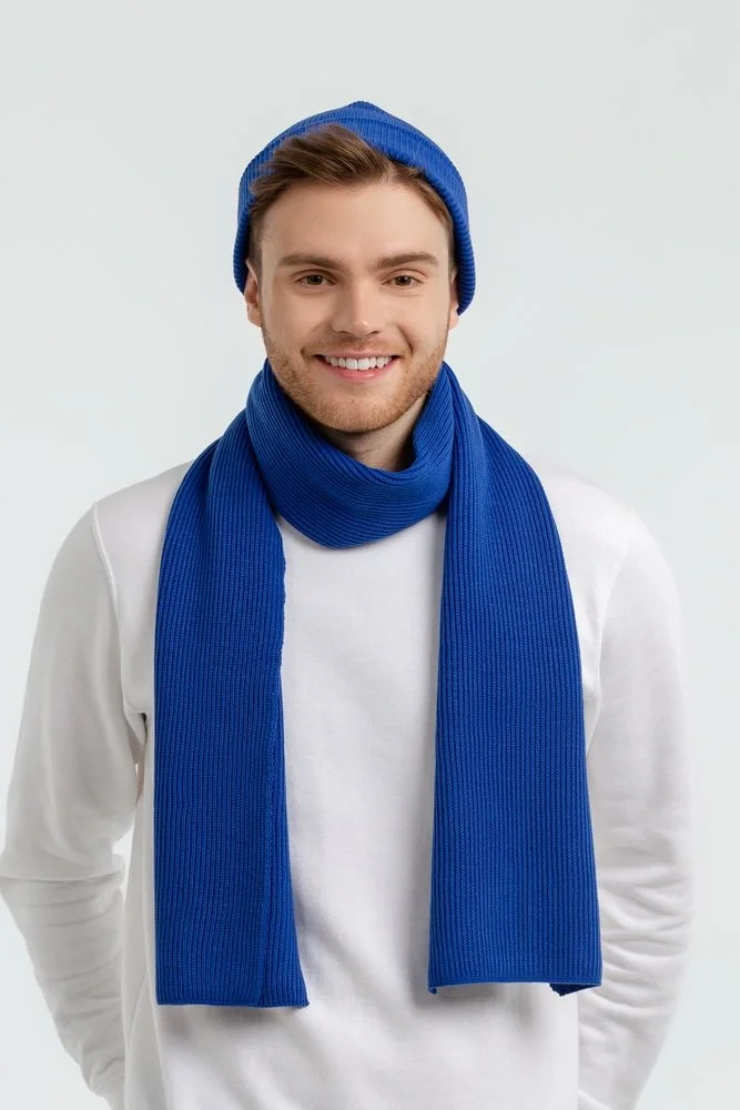 Шарф Life Explorer, ярко-синий (василек) - фото 7