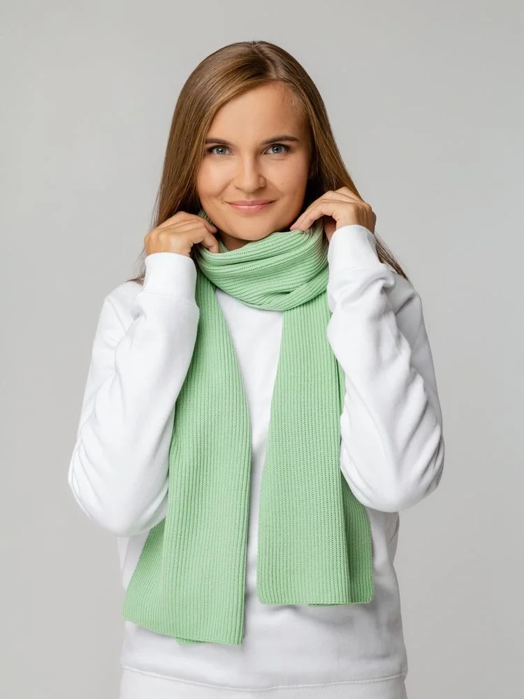 Шарф Life Explorer, зеленый (мятный) - фото 5