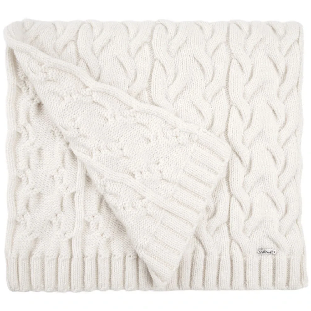 Шарф Loren, молочно-белый (ванильный) - фото 2