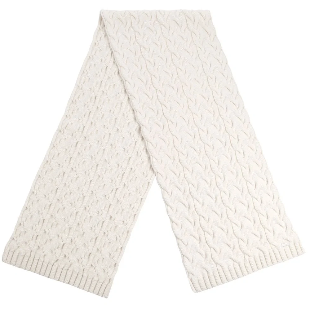 Шарф Loren, молочно-белый (ванильный) - фото 3