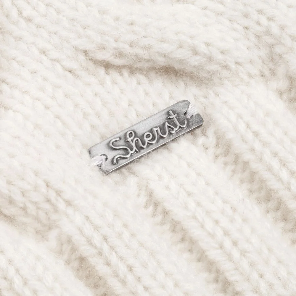 Шарф Loren, молочно-белый (ванильный) - фото 5