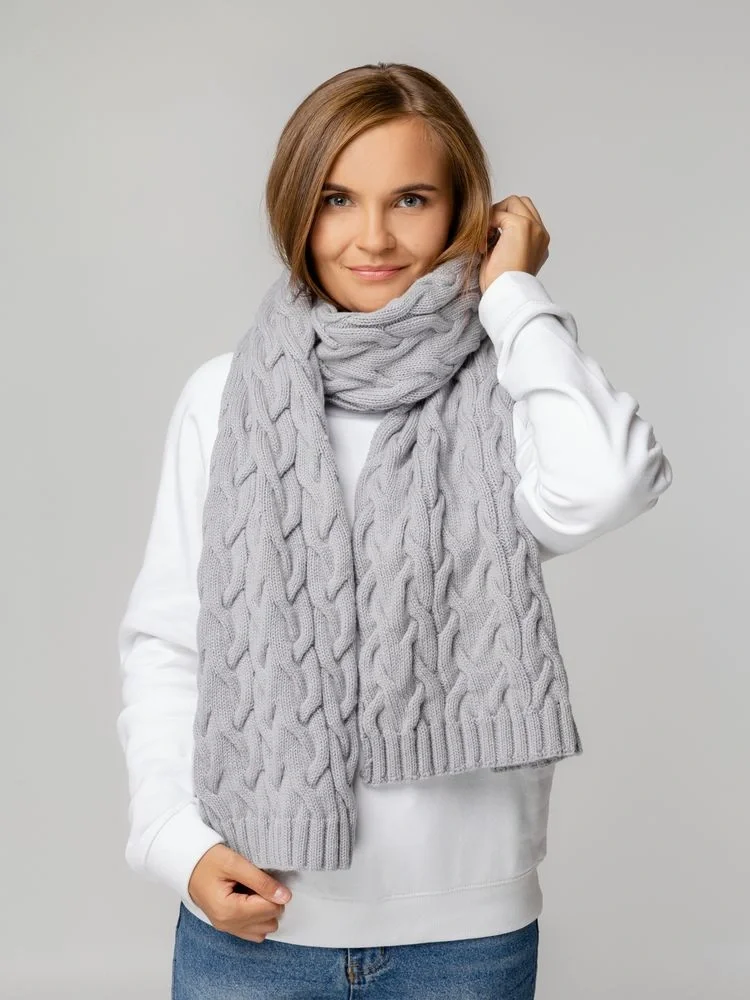 Шарф Loren, серый - фото 6