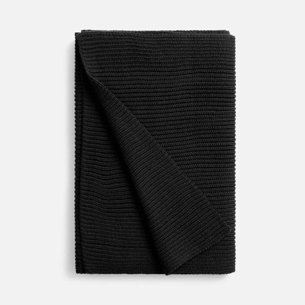 Шарф Nobilis Mono, черный - фото 2